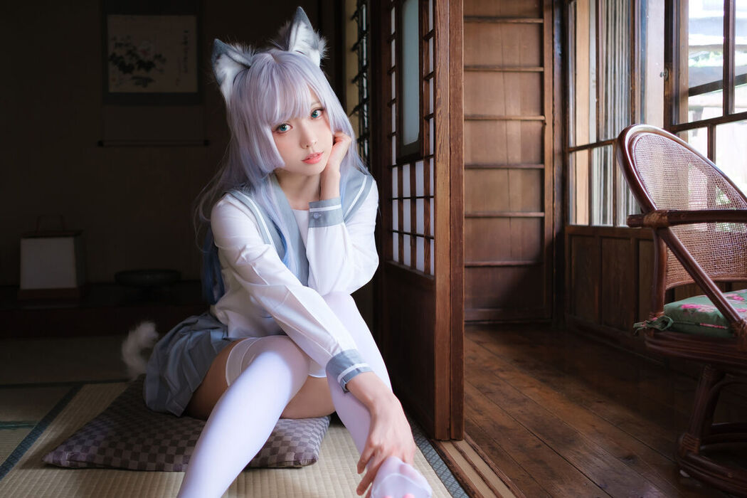 Coser@Elyee 2024年4月 – B.Veranda White Cat