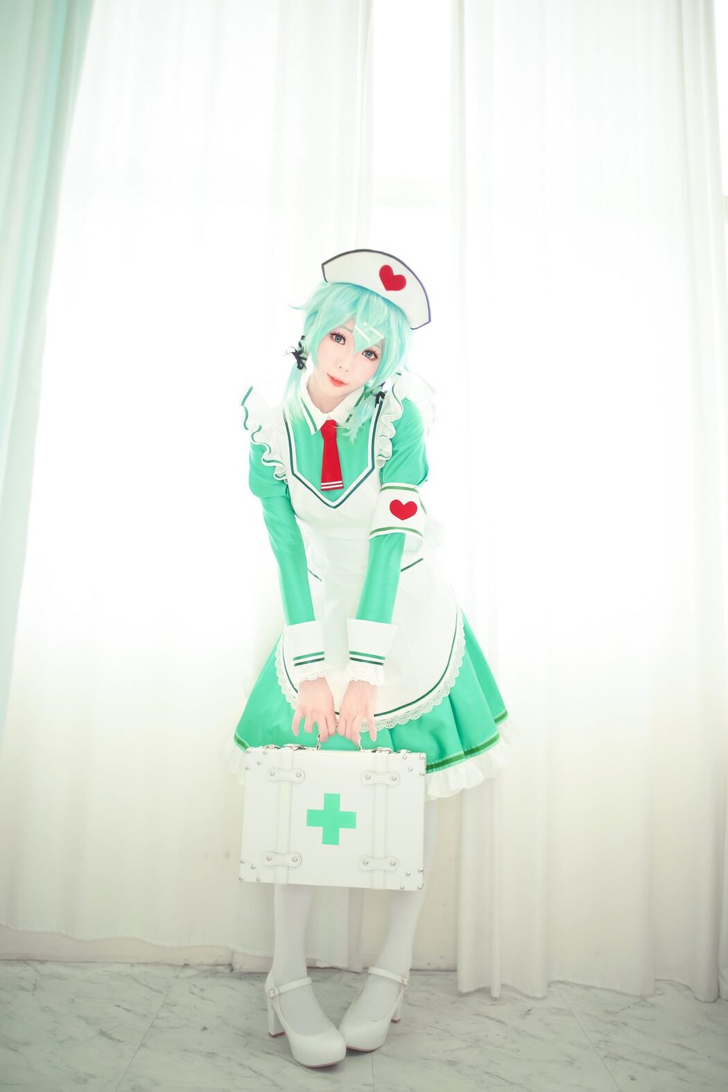 Coser@Ely_eee ElyEE子 – 诗乃护士