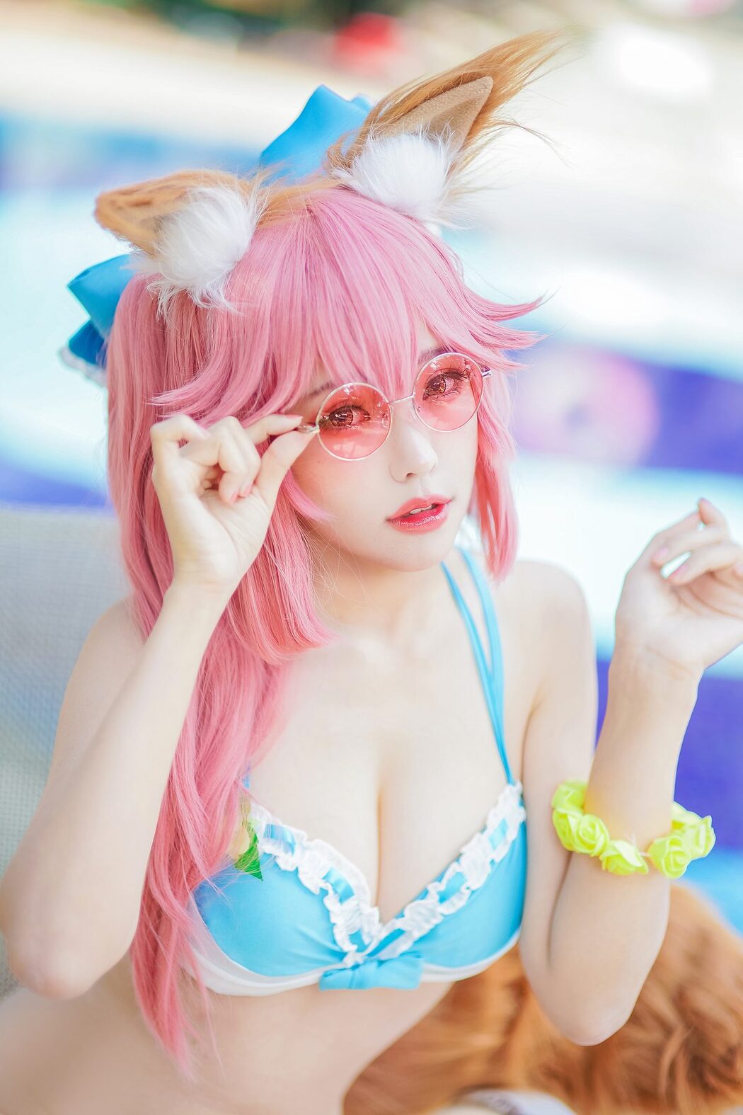 Coser@Ely_eee ElyEE子 – 玉藻前泳池