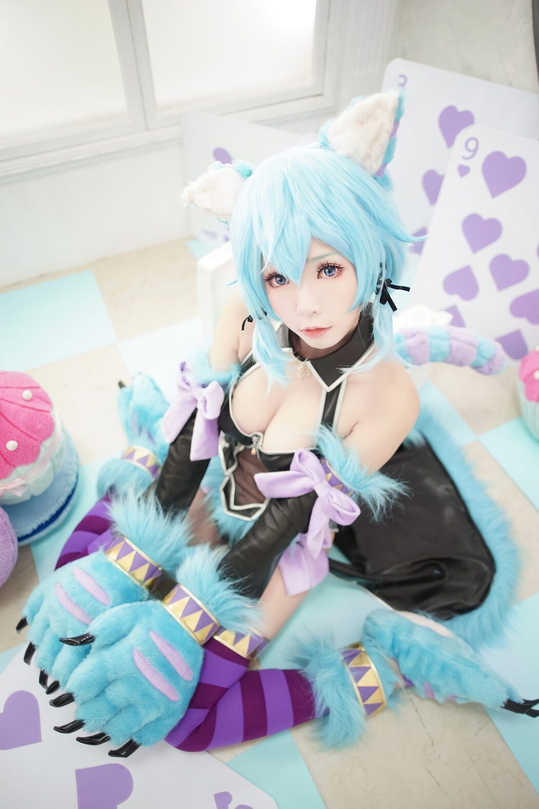 Coser@Ely_eee ElyEE子 – 诗乃扑克猫