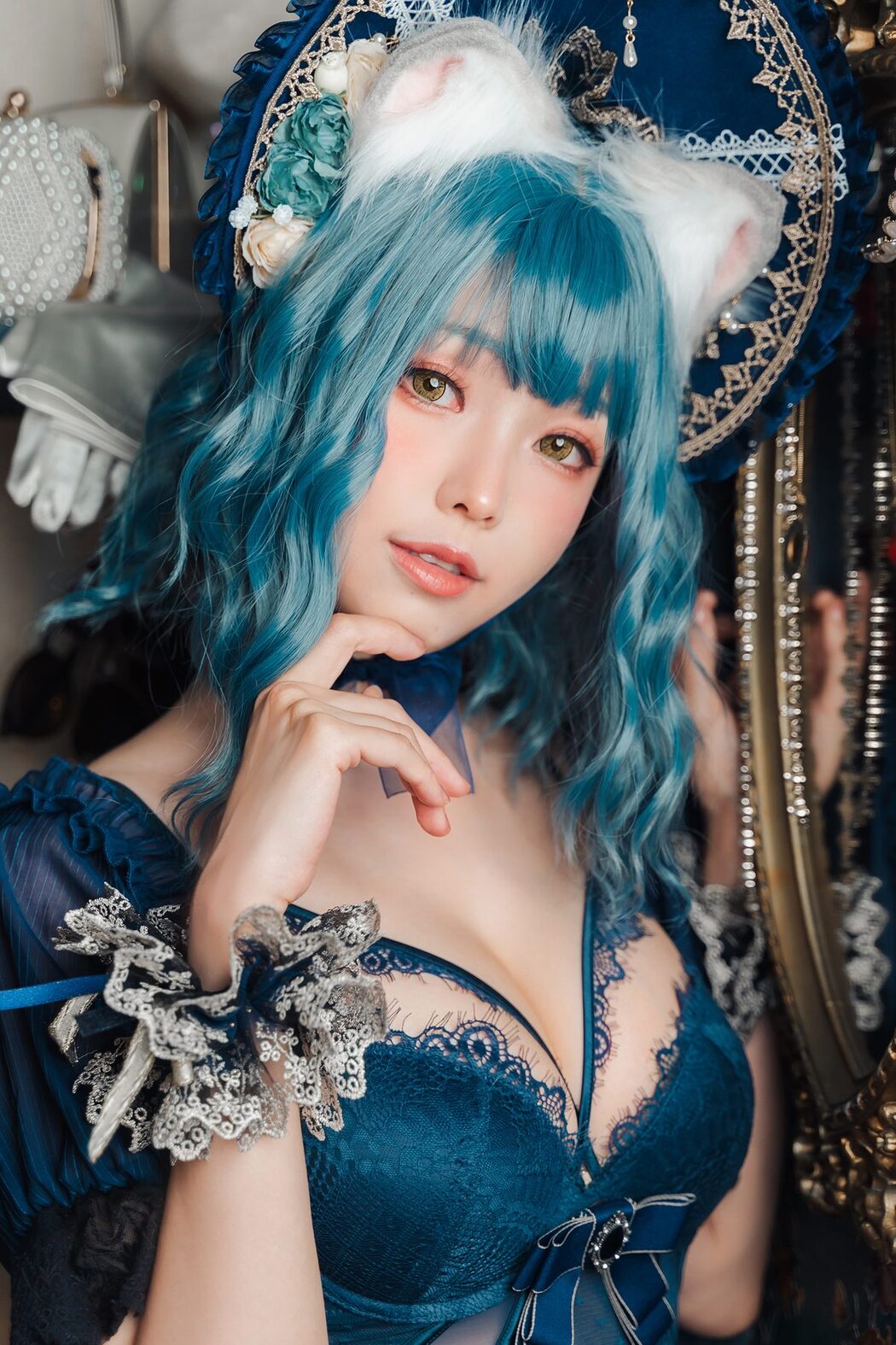 Coser@Ely_eee ElyEE子 – Scottish Fold Cat Doll 摺耳貓少女人形