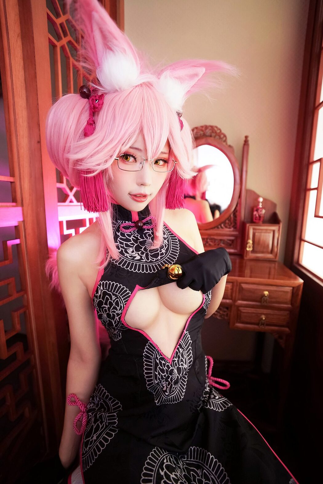 Coser@Ely_eee ElyEE子 – 玉藻前旗袍