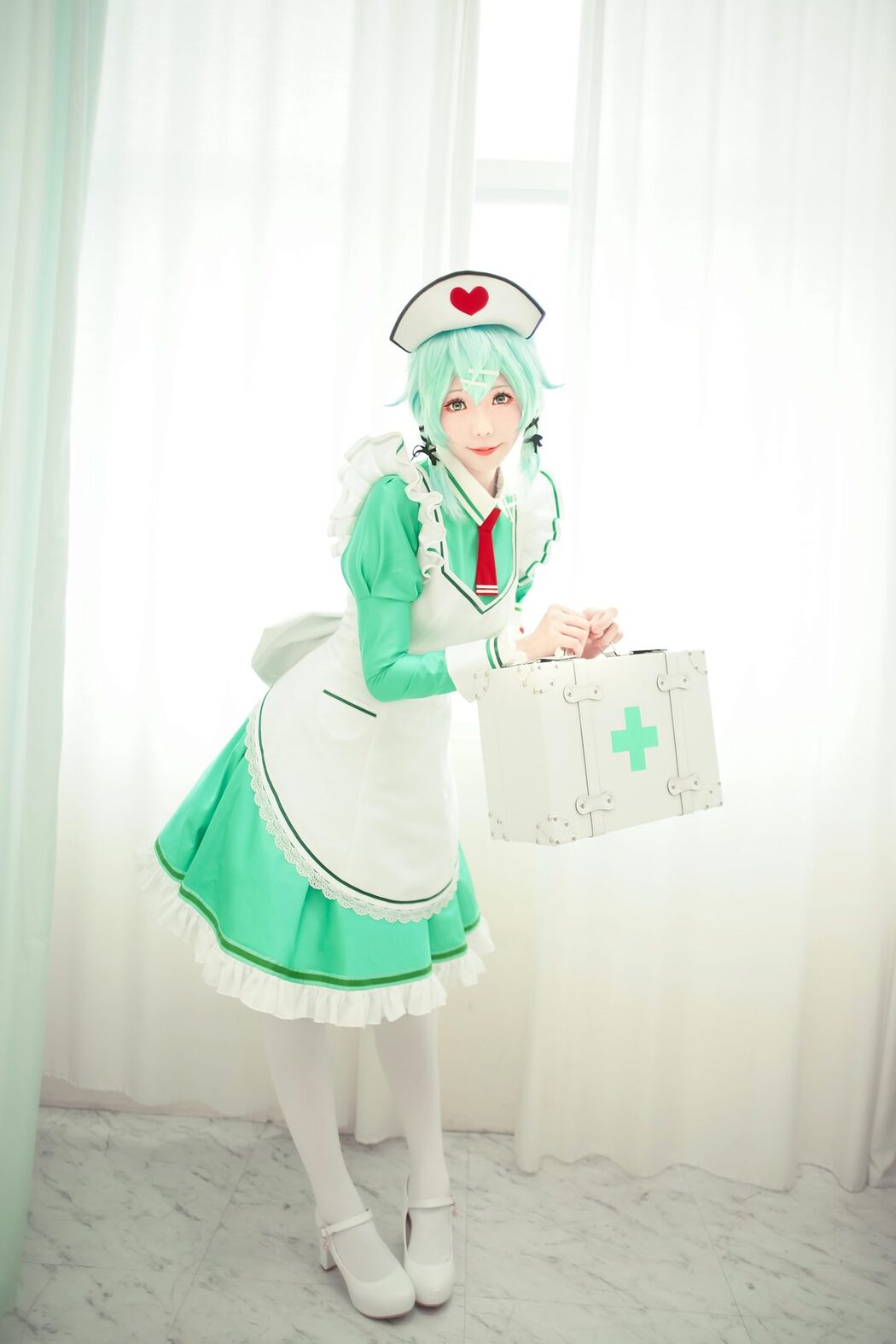 Coser@Ely_eee ElyEE子 – 诗乃护士