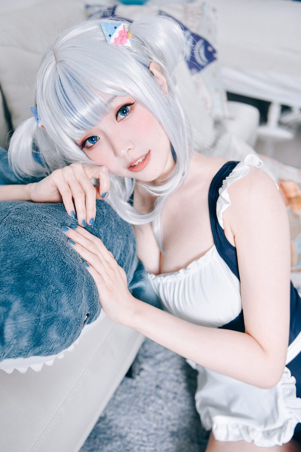 Coser@Ely_eee ElyEE子 – Gura Swimsuit Cover Photo