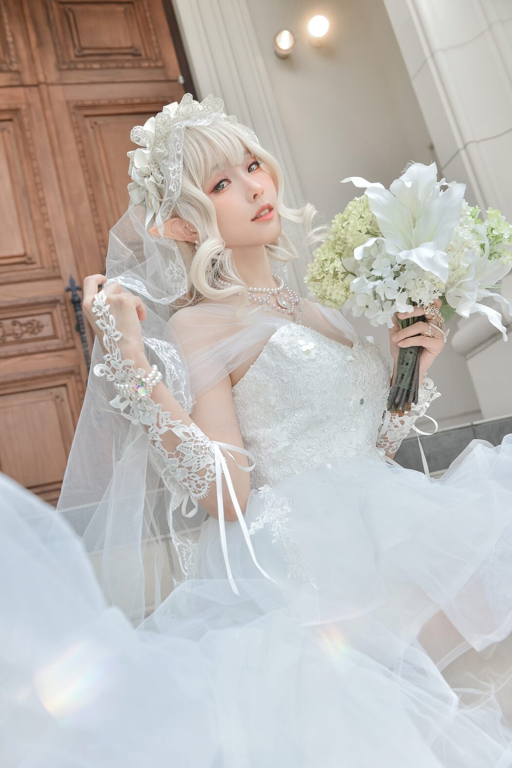 Coser@Ely_eee ElyEE子 – Bride And Lingerie