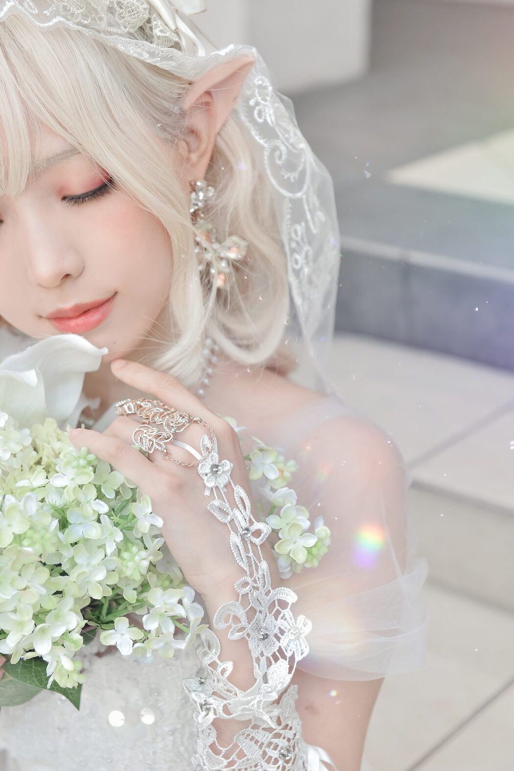 Coser@Ely_eee ElyEE子 – Bride And Lingerie