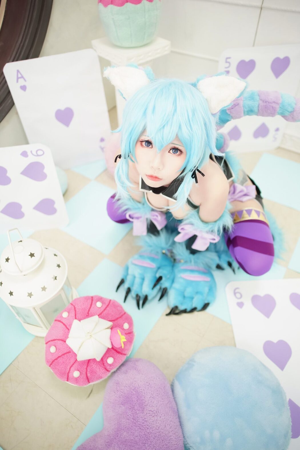 Coser@Ely_eee ElyEE子 – 诗乃扑克猫