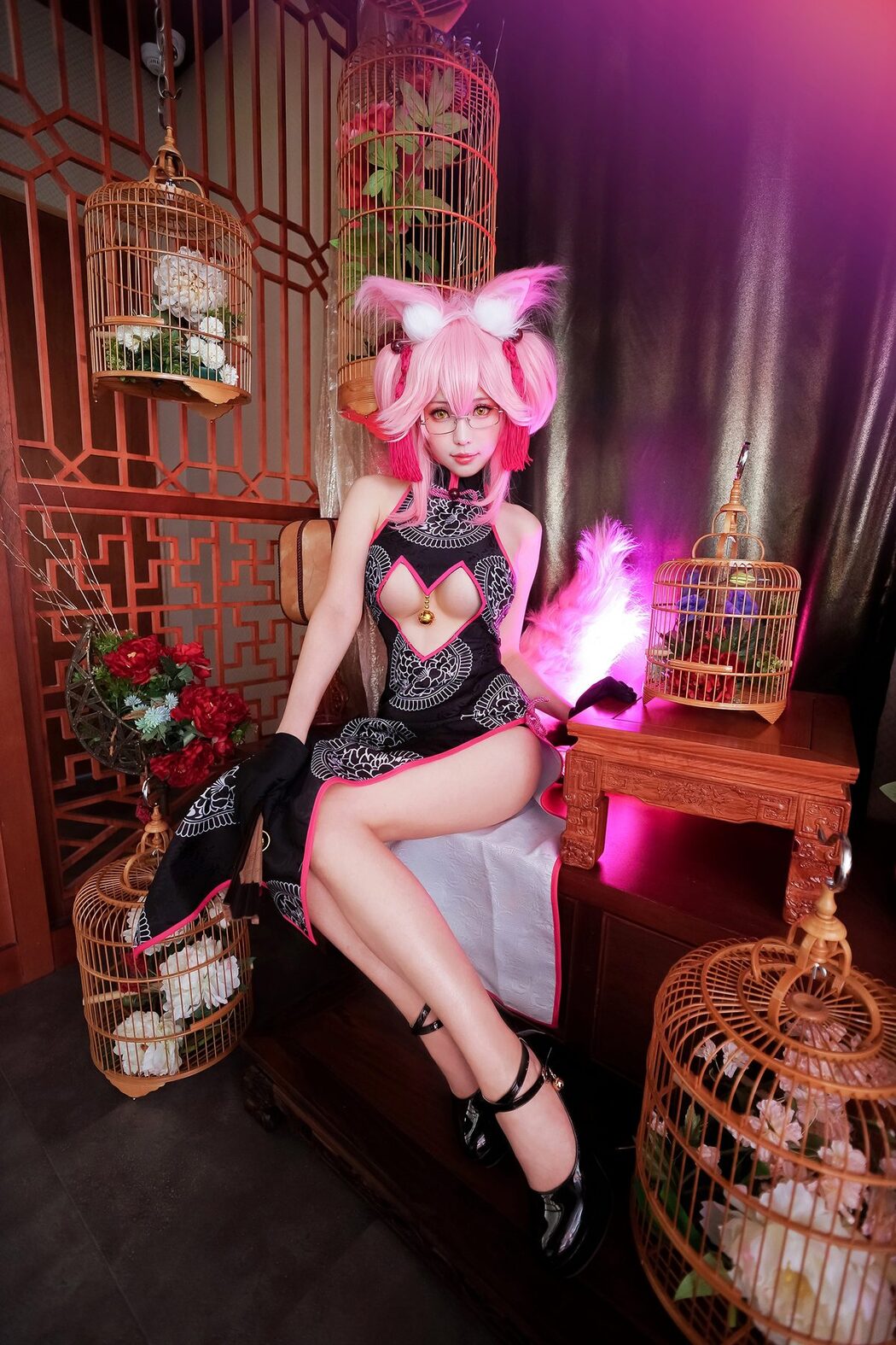 Coser@Ely_eee ElyEE子 – 玉藻前旗袍