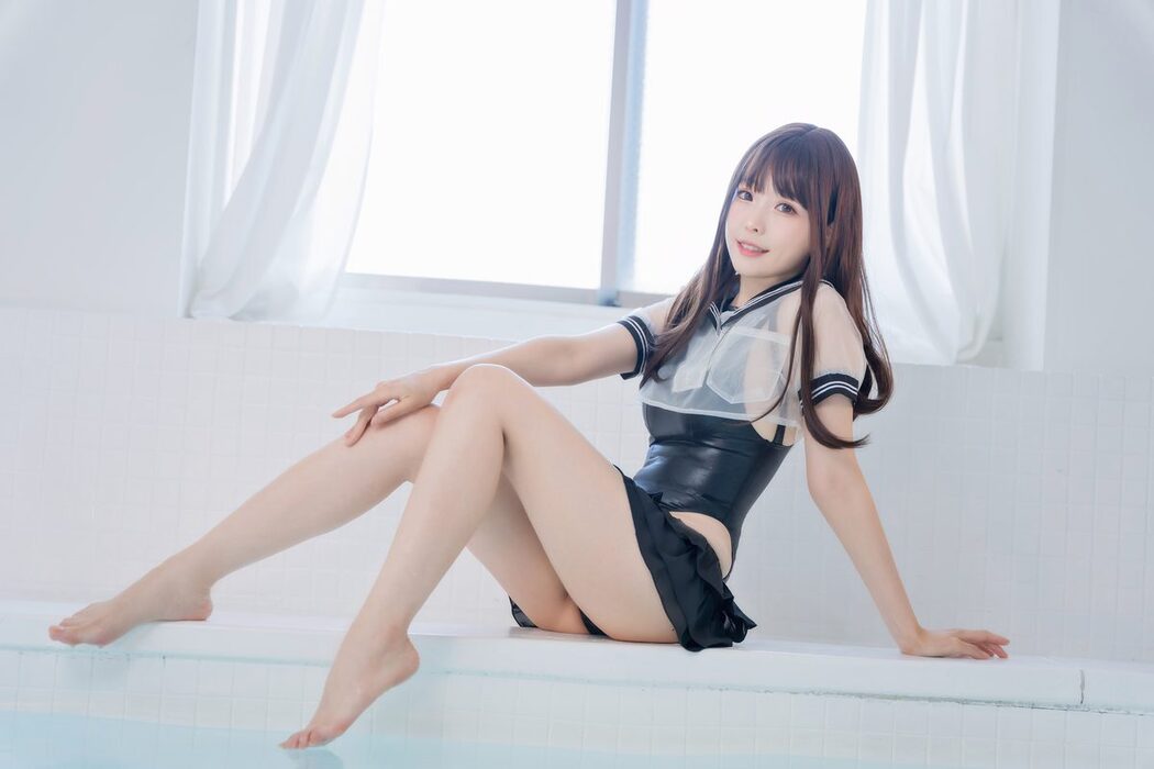 Coser@Ely_eee ElyEE子 – Racing Swimsuit 競泳水手服