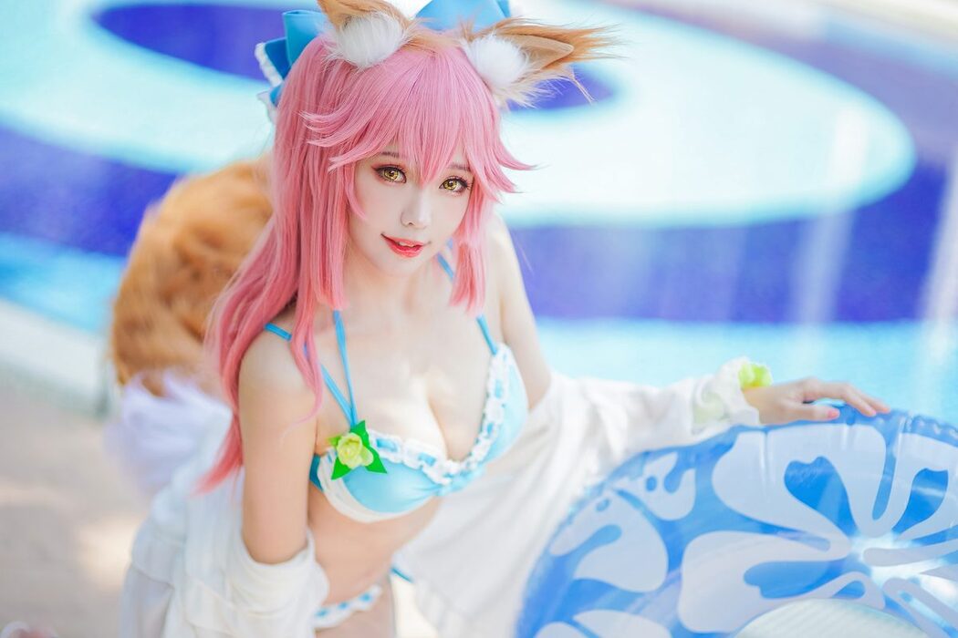 Coser@Ely_eee ElyEE子 – 玉藻前泳池