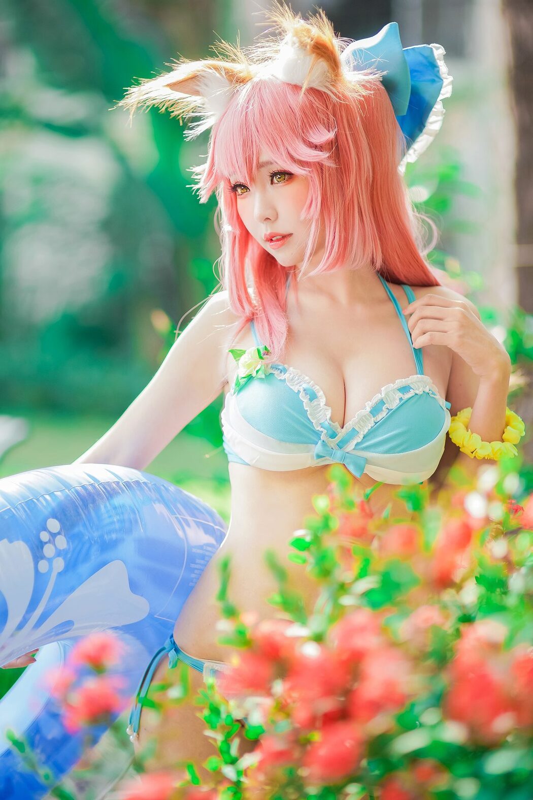 Coser@Ely_eee ElyEE子 – 玉藻前泳池