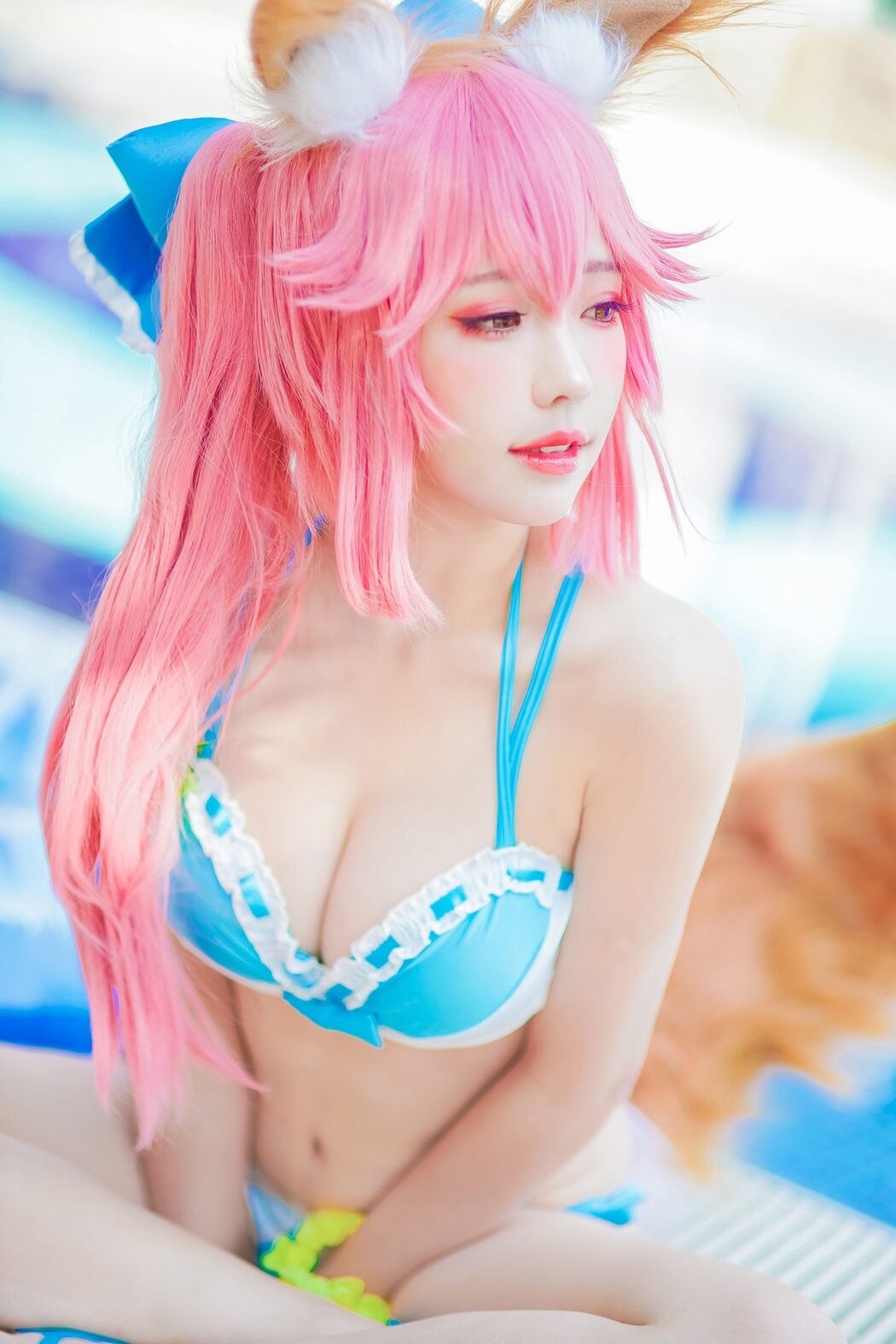 Coser@Ely_eee ElyEE子 – 玉藻前泳池