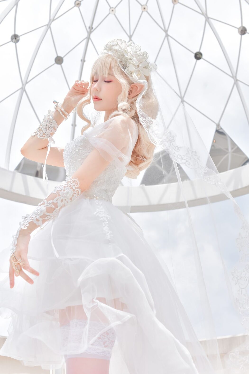 Coser@Ely_eee ElyEE子 – Bride And Lingerie