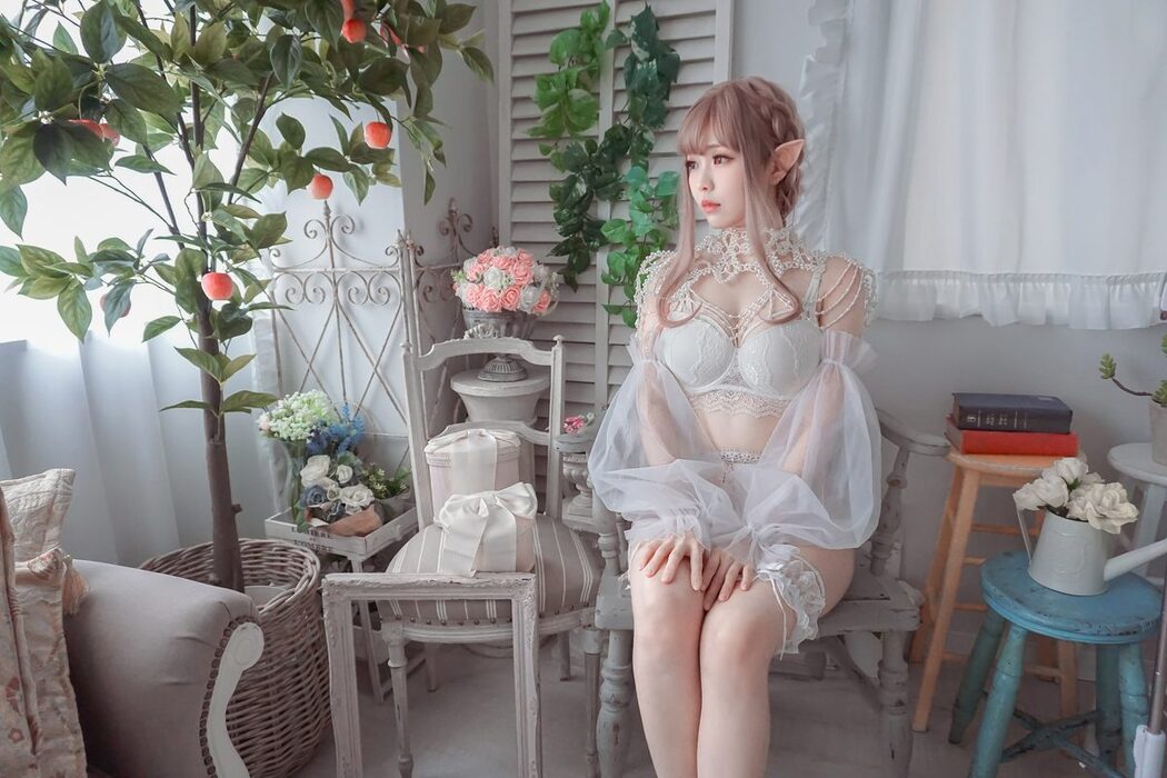 Coser@Ely_eee ElyEE子 – Bride And Lingerie