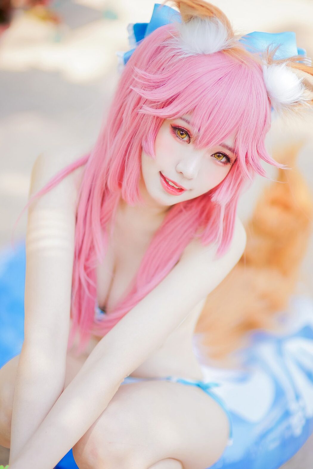 Coser@Ely_eee ElyEE子 – 玉藻前泳池