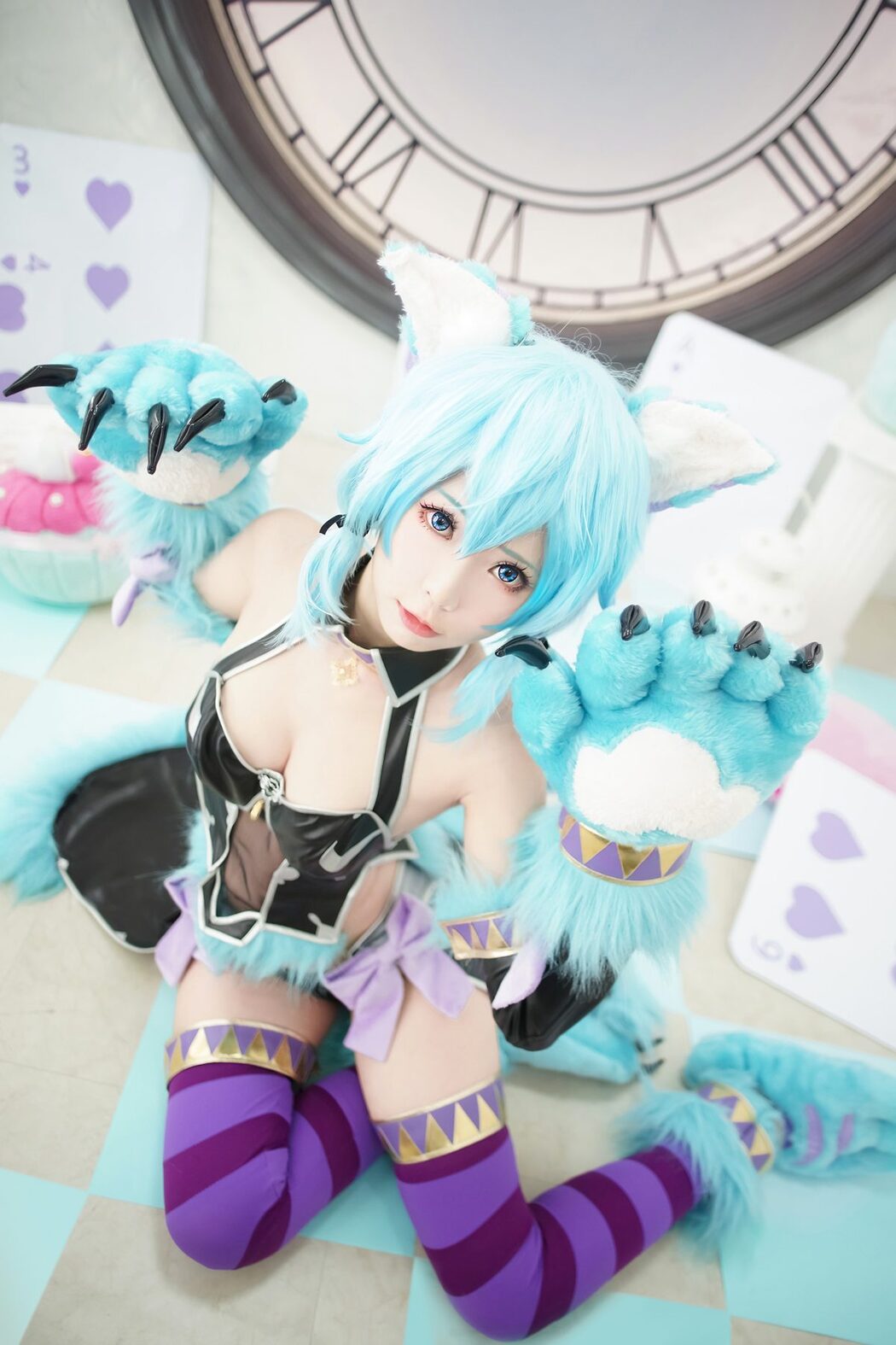 Coser@Ely_eee ElyEE子 – 诗乃扑克猫