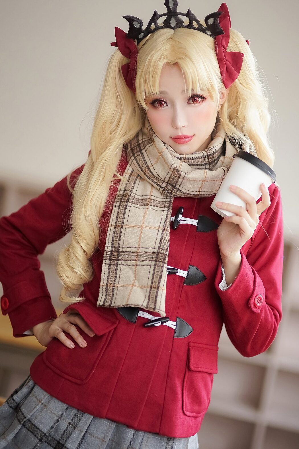 Coser@Ely_eee ElyEE子 – 远坂凛 jk Cover Photo