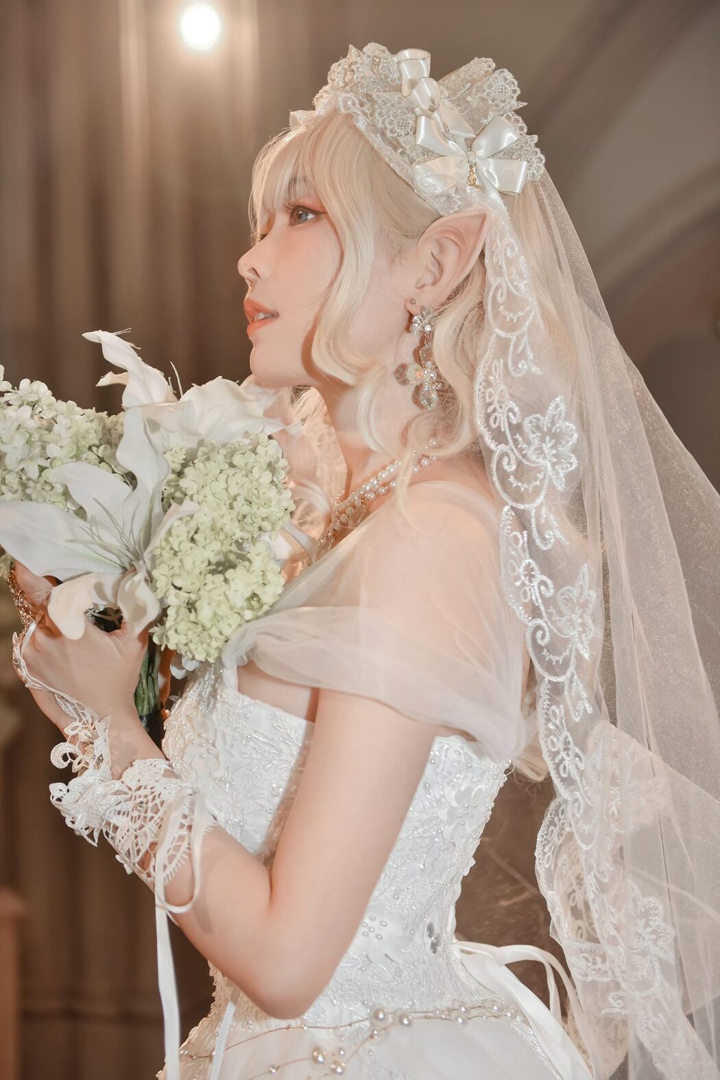 Coser@Ely_eee ElyEE子 – Bride And Lingerie