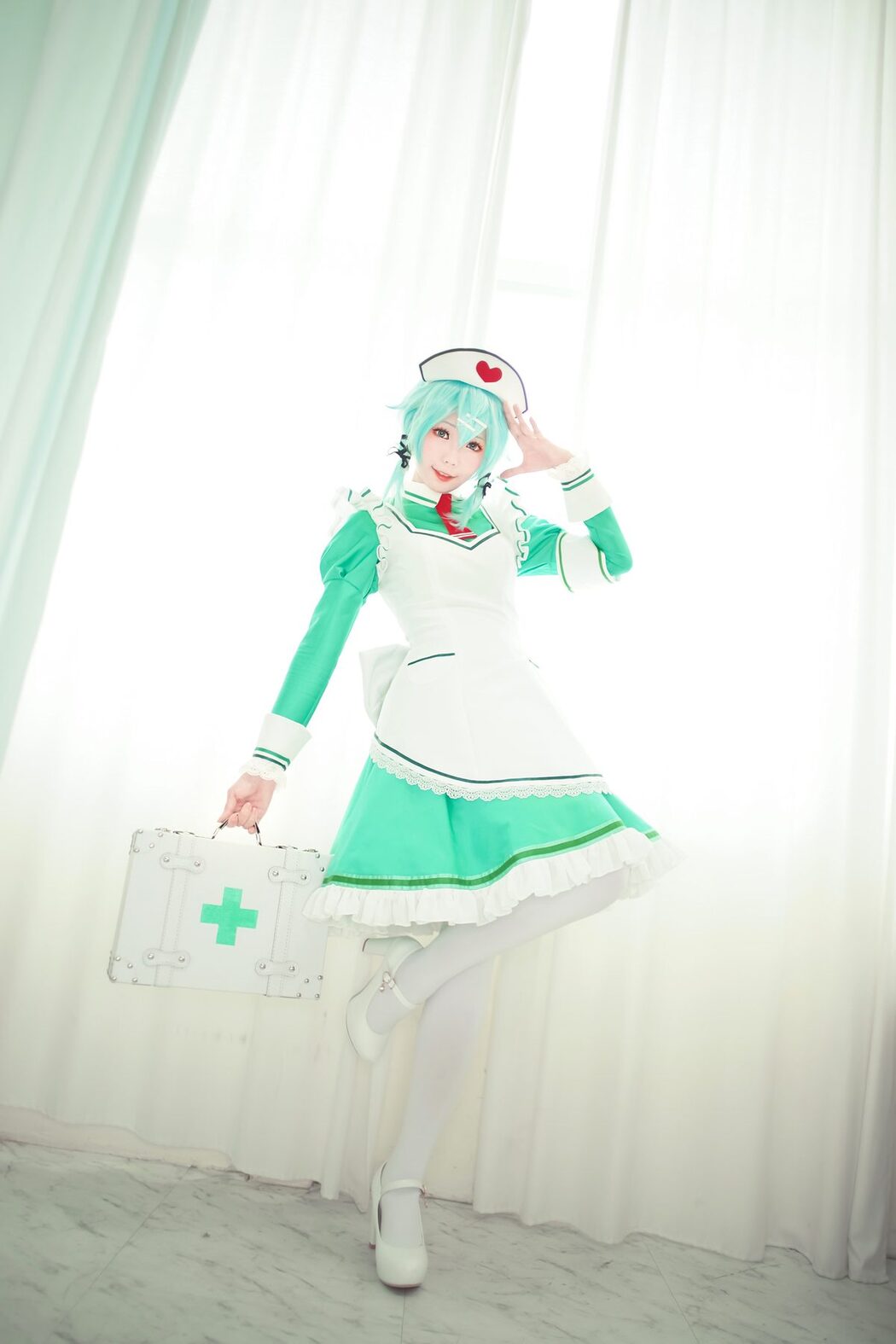 Coser@Ely_eee ElyEE子 – 诗乃护士