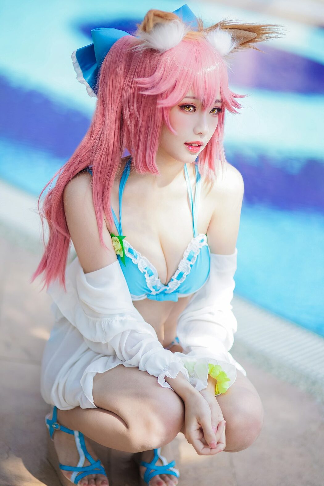 Coser@Ely_eee ElyEE子 – 玉藻前泳池