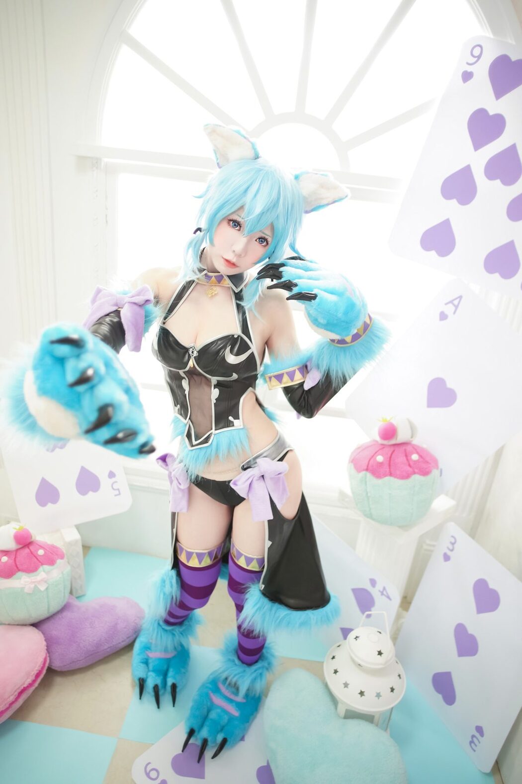 Coser@Ely_eee ElyEE子 – 诗乃扑克猫