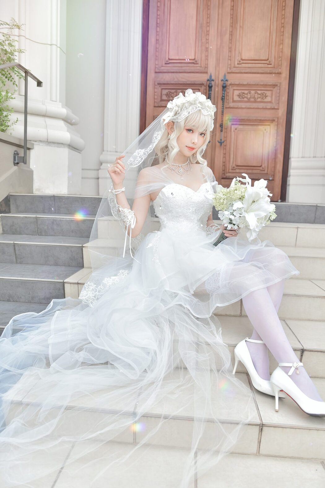 Coser@Ely_eee ElyEE子 – Bride And Lingerie