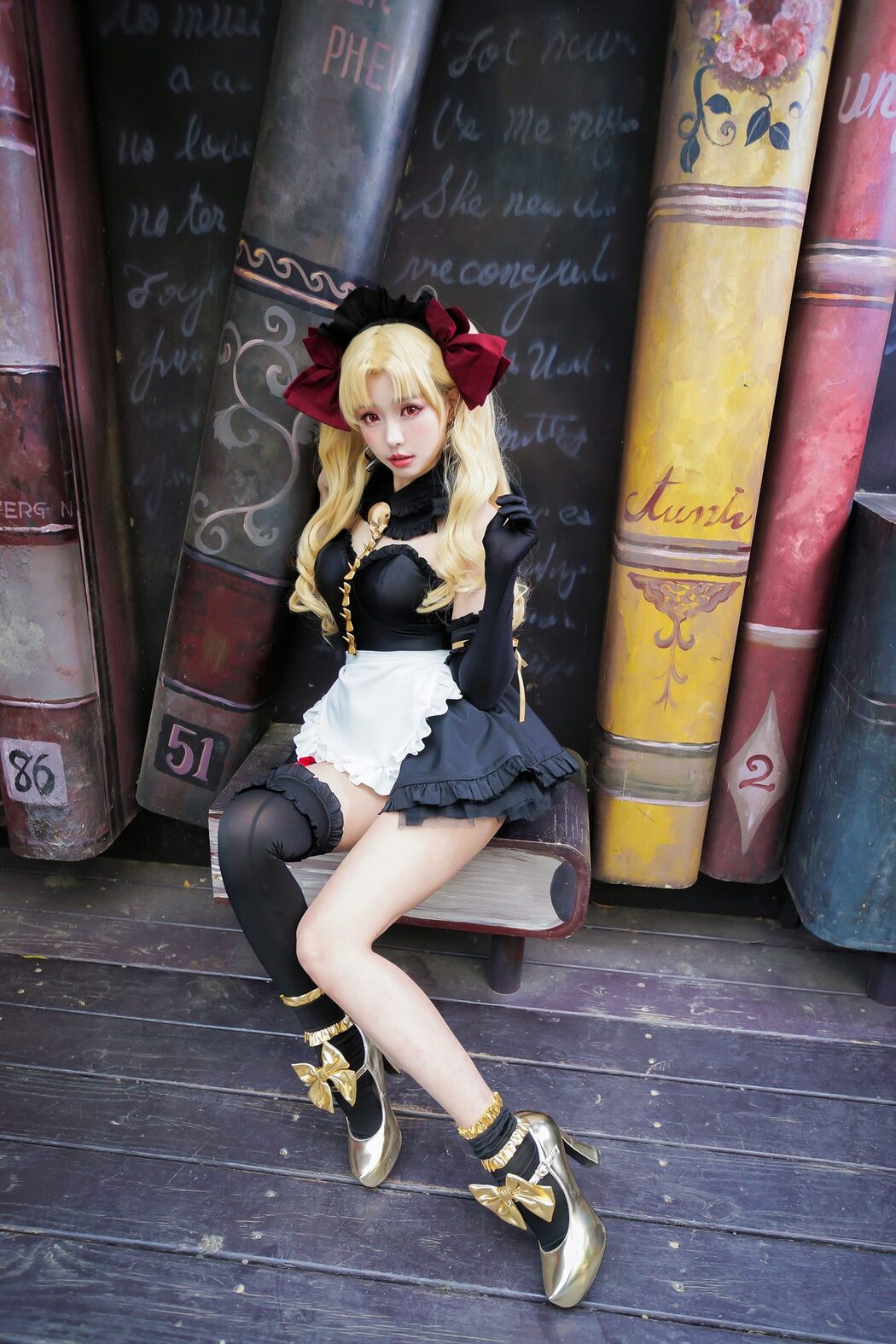 Coser@Ely_eee ElyEE子 – 远坂凛 女仆