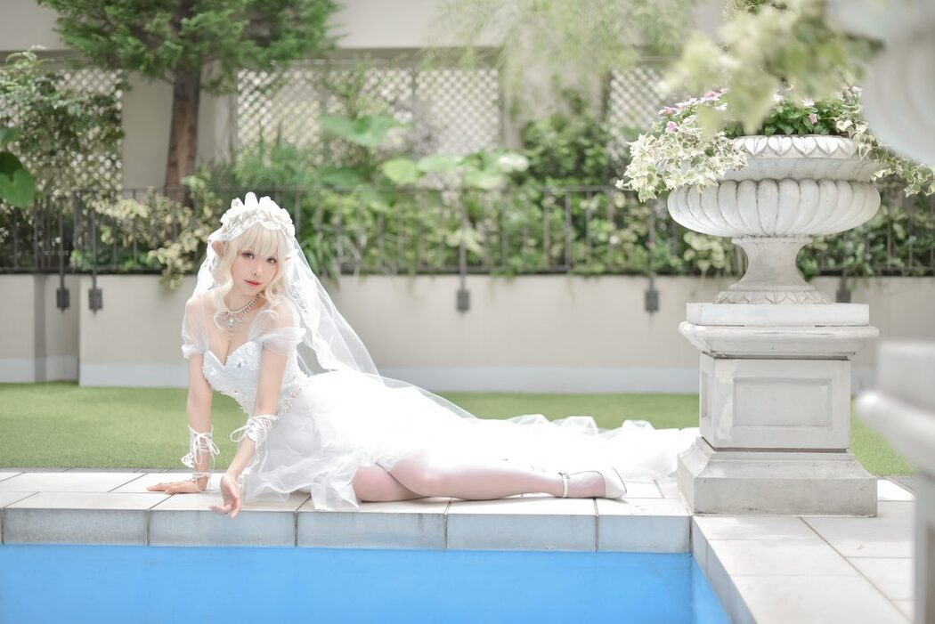 Coser@Ely_eee ElyEE子 – Bride And Lingerie