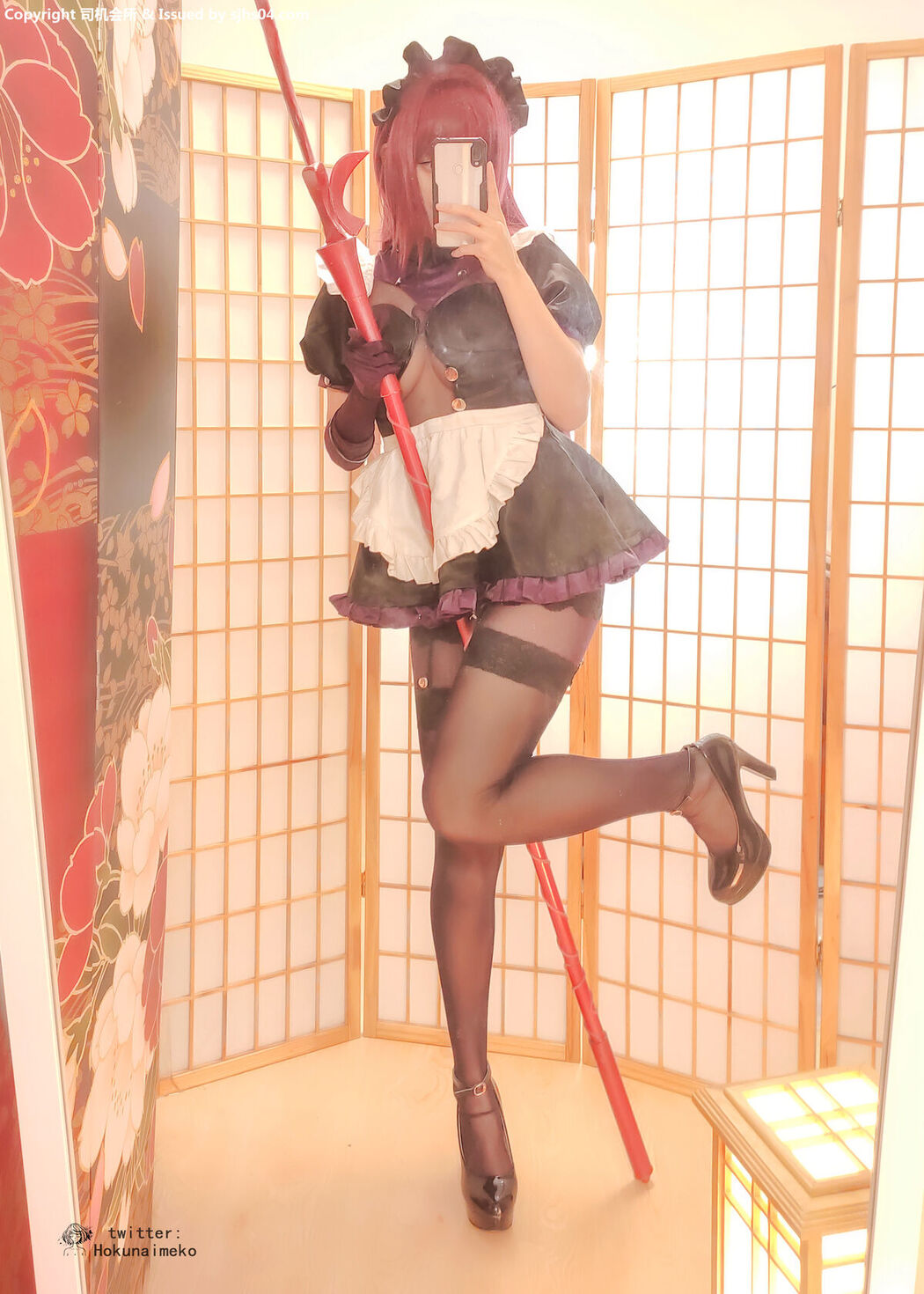 Coser@Hokunaimeko – スカアハメイド服 Part2