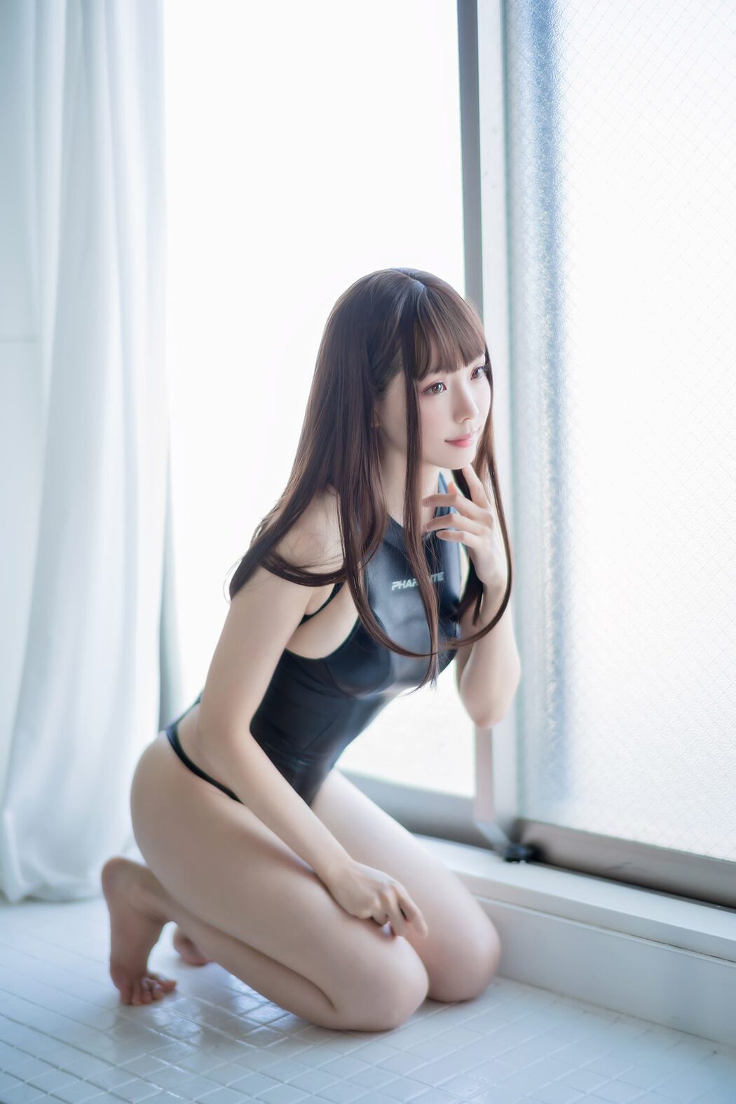 Coser@Ely_eee ElyEE子 – Racing Swimsuit 競泳水手服