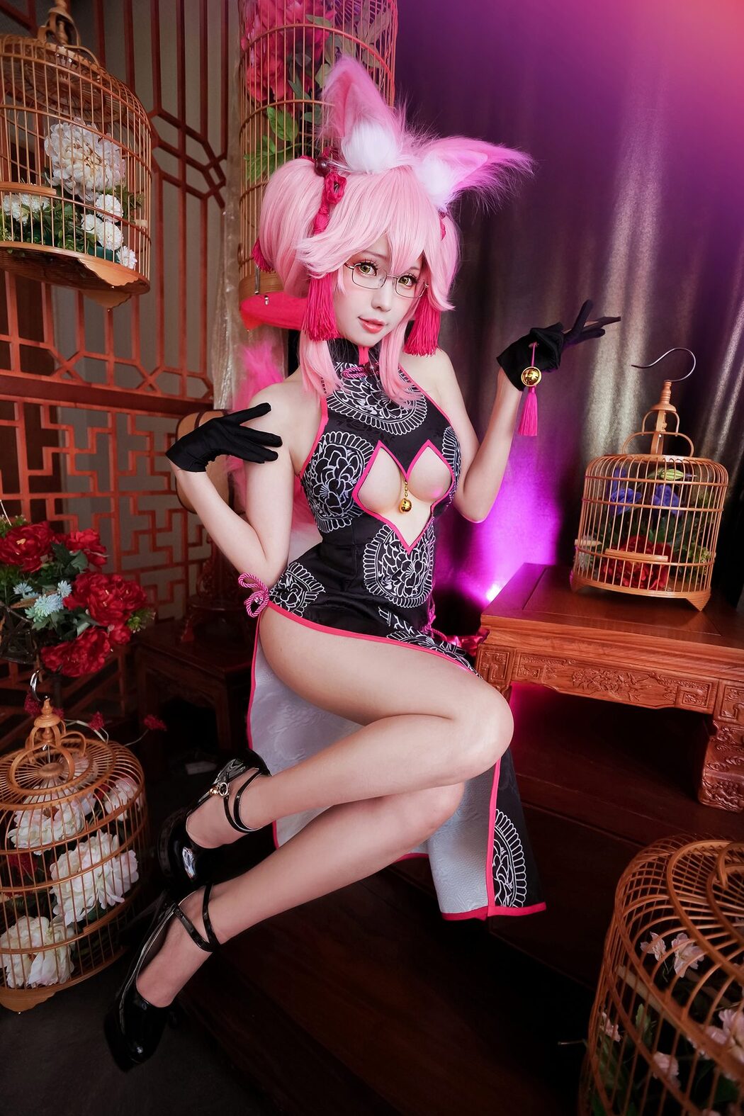 Coser@Ely_eee ElyEE子 – 玉藻前旗袍