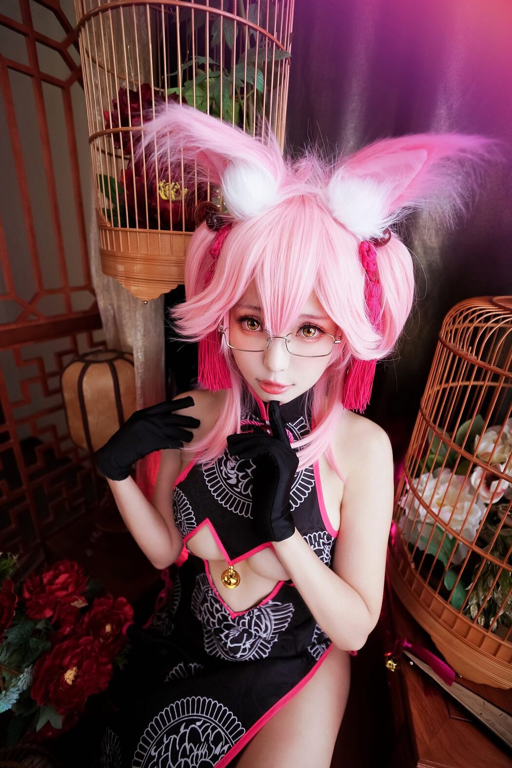 Coser@Ely_eee ElyEE子 – 玉藻前旗袍