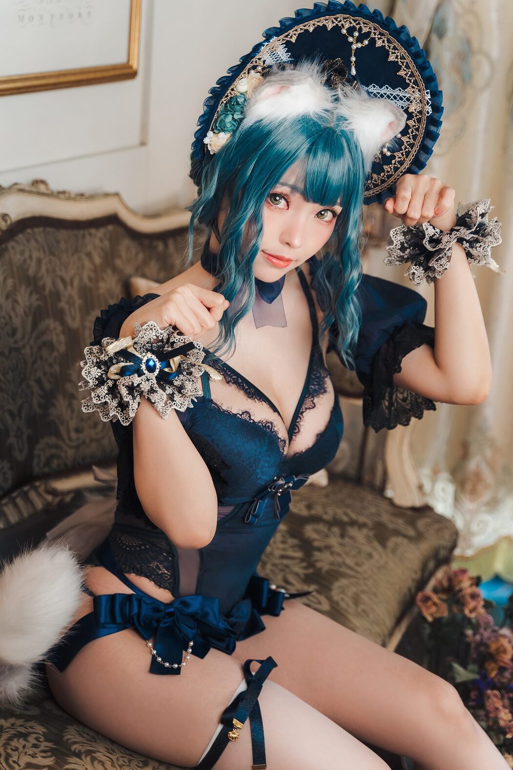 Coser@Ely_eee ElyEE子 – Scottish Fold Cat Doll 摺耳貓少女人形