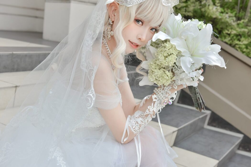 Coser@Ely_eee ElyEE子 – Bride And Lingerie