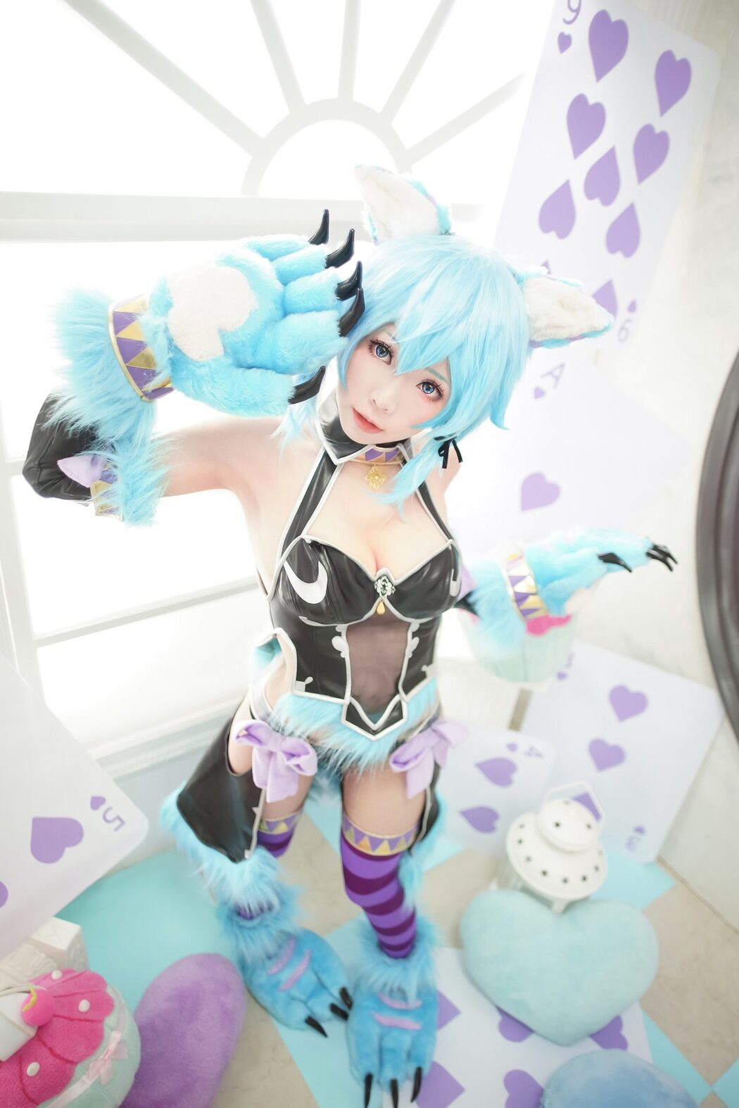 Coser@Ely_eee ElyEE子 – 诗乃扑克猫