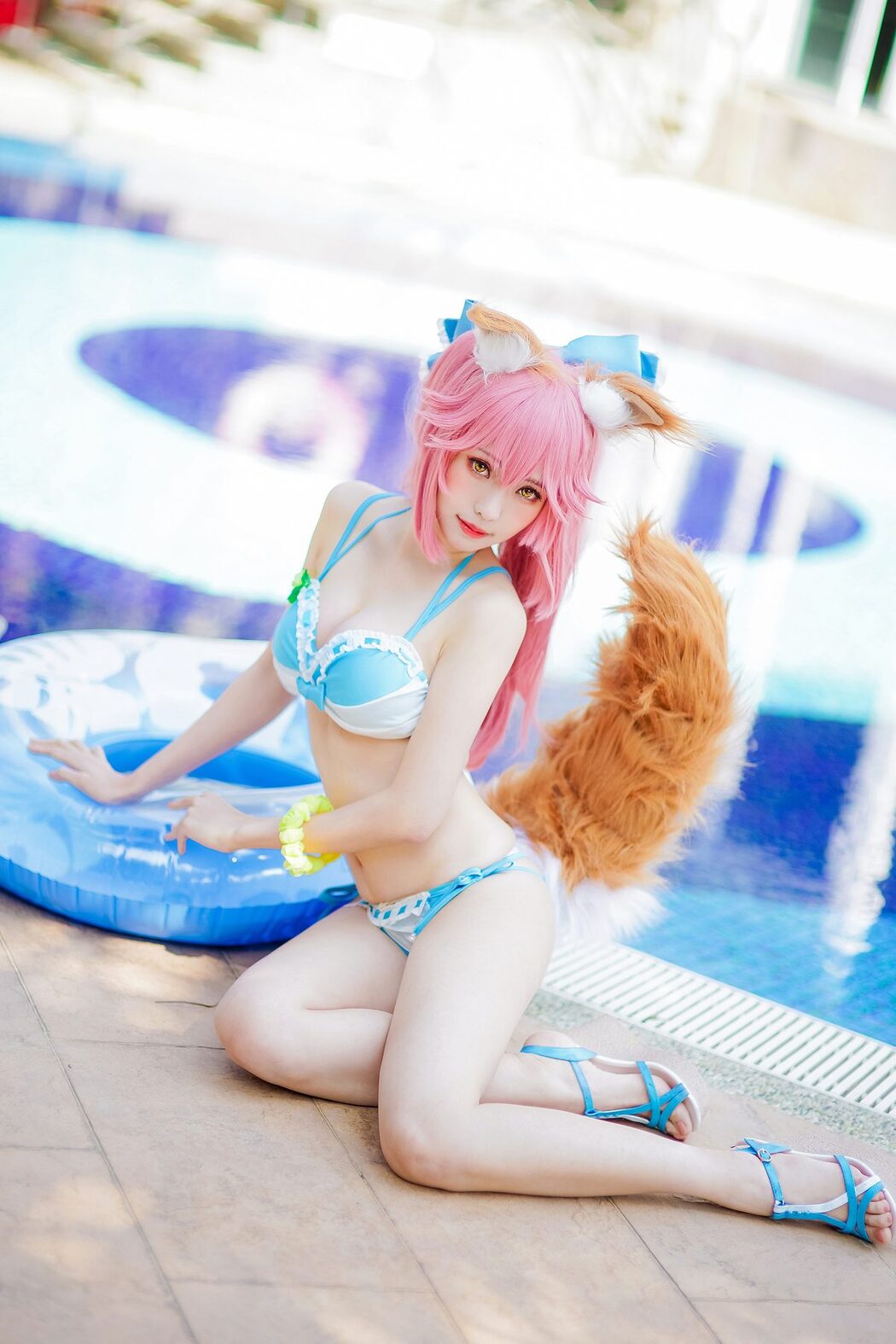 Coser@Ely_eee ElyEE子 – 玉藻前泳池