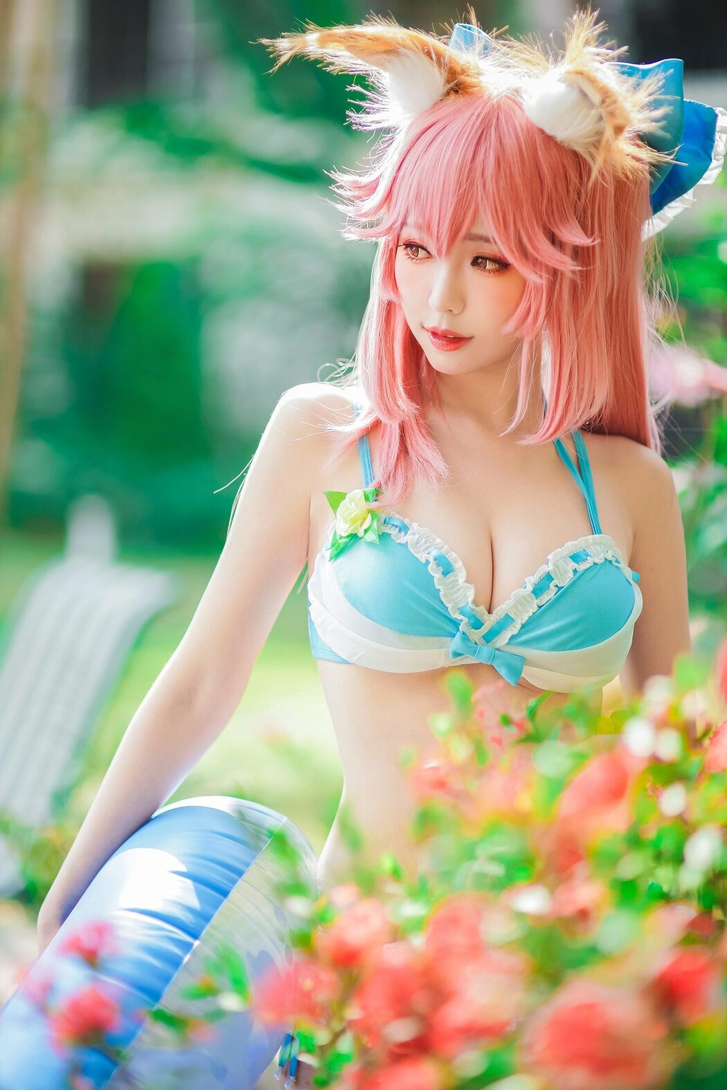 Coser@Ely_eee ElyEE子 – 玉藻前泳池