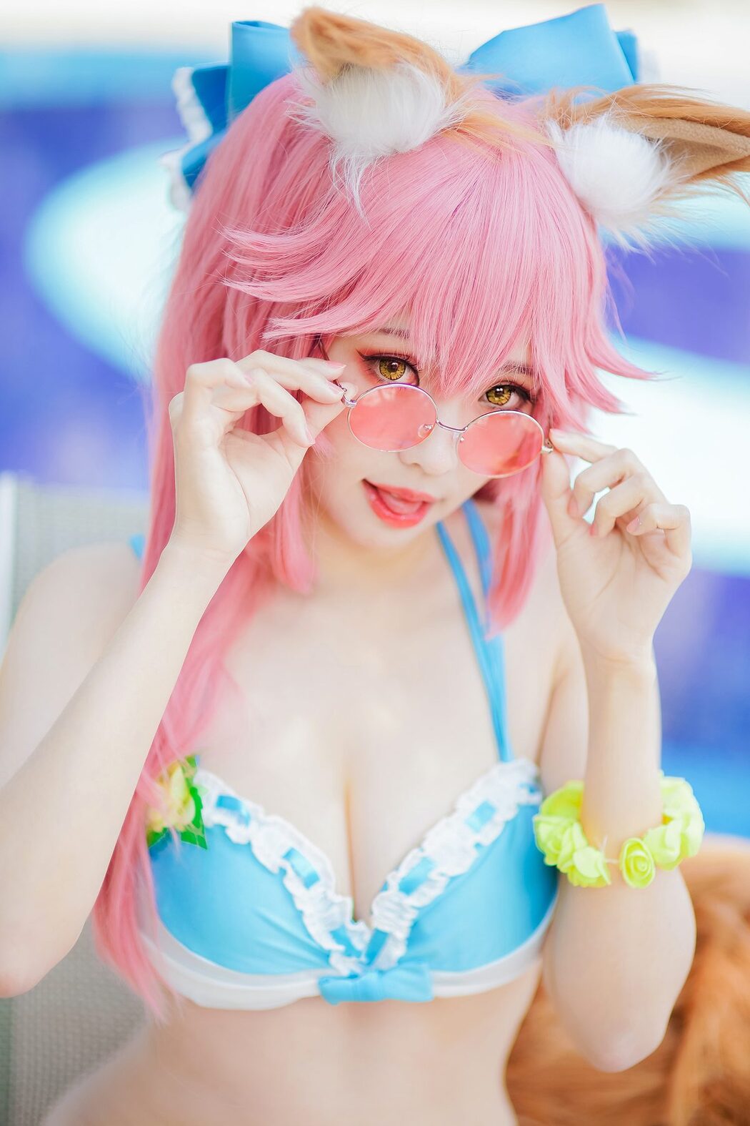 Coser@Ely_eee ElyEE子 – 玉藻前泳池