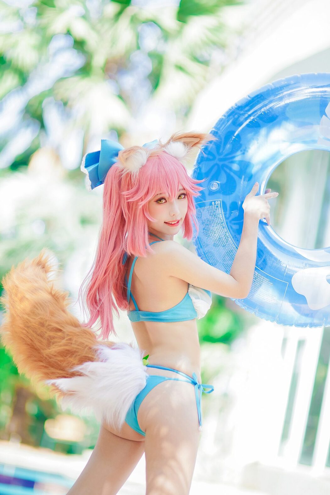 Coser@Ely_eee ElyEE子 – 玉藻前泳池