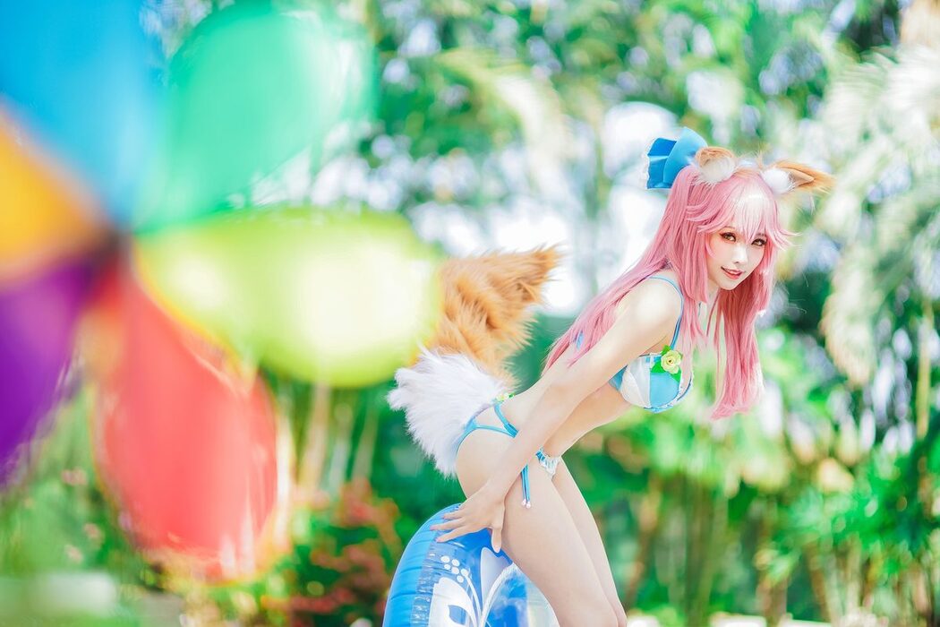 Coser@Ely_eee ElyEE子 – 玉藻前泳池