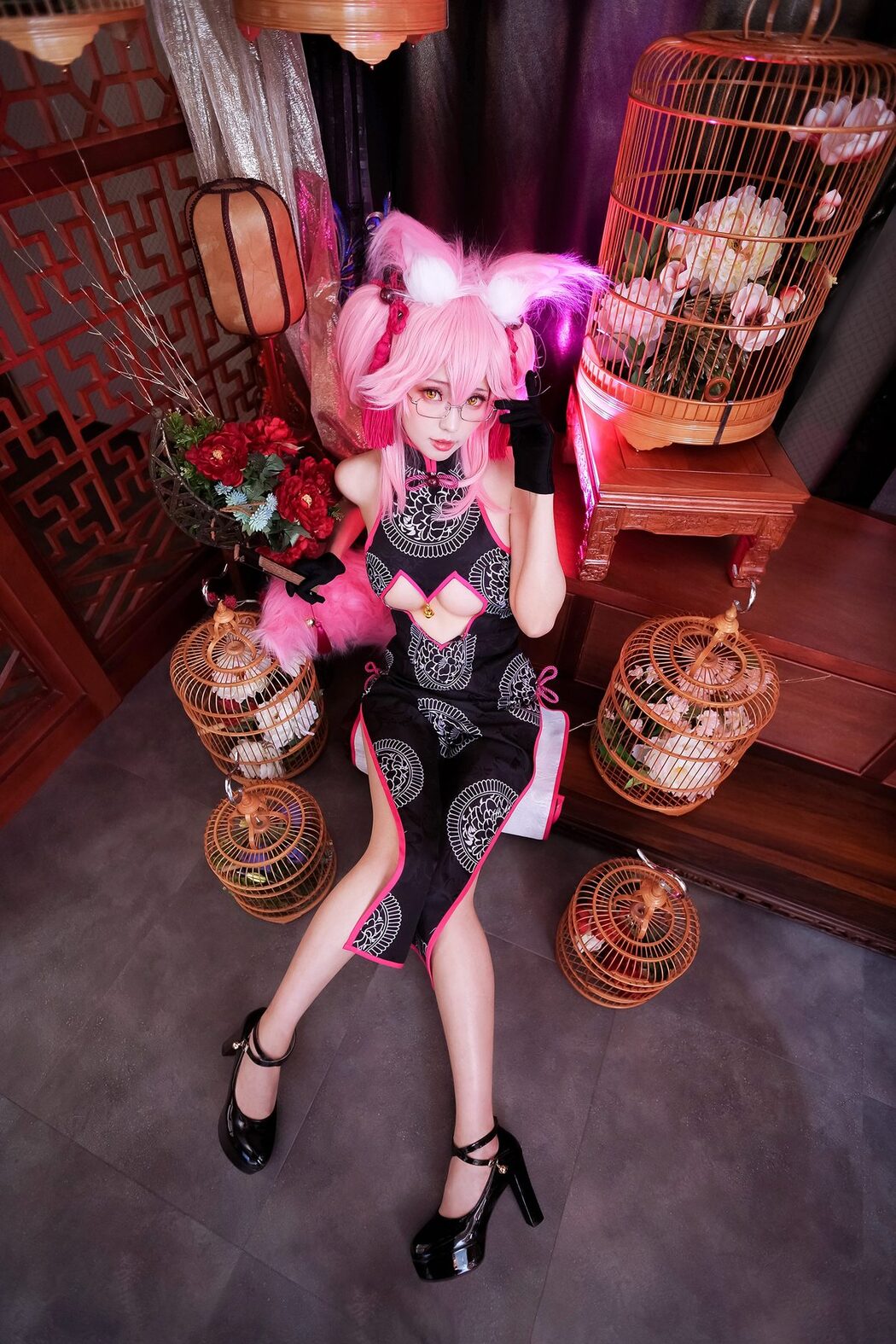 Coser@Ely_eee ElyEE子 – 玉藻前旗袍