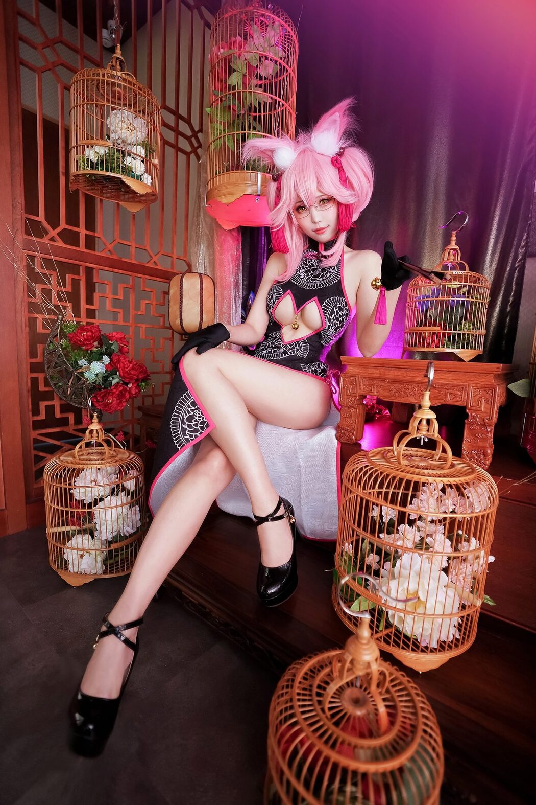 Coser@Ely_eee ElyEE子 – 玉藻前旗袍