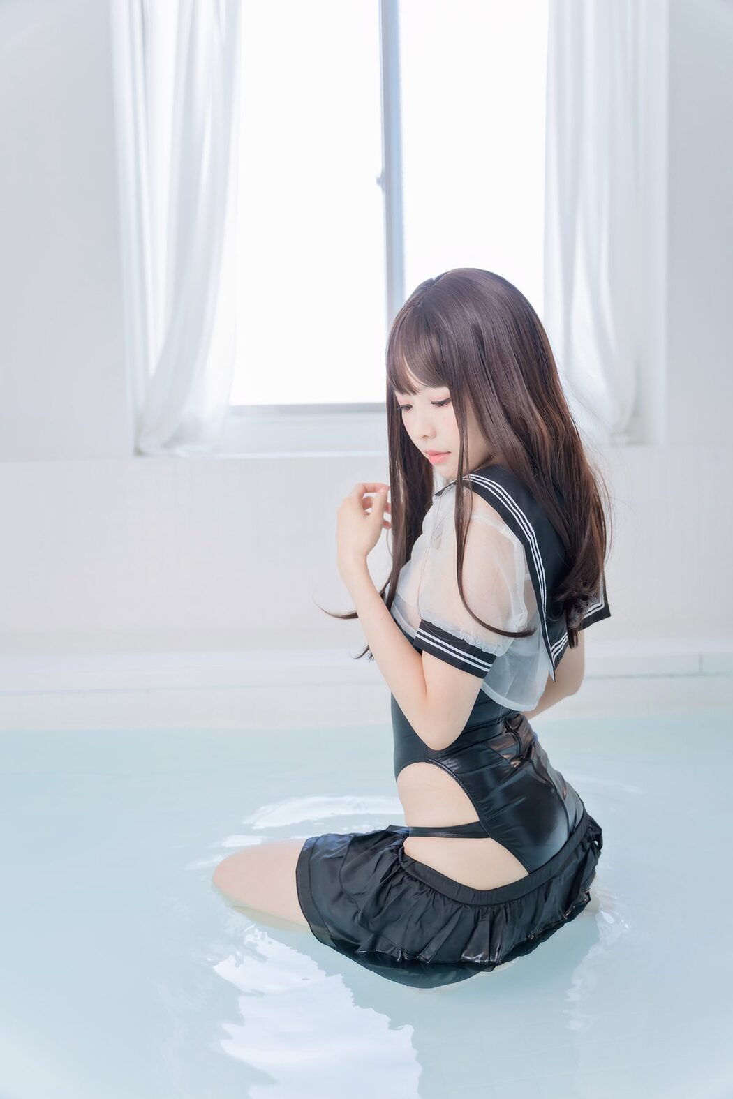 Coser@Ely_eee ElyEE子 – Racing Swimsuit 競泳水手服