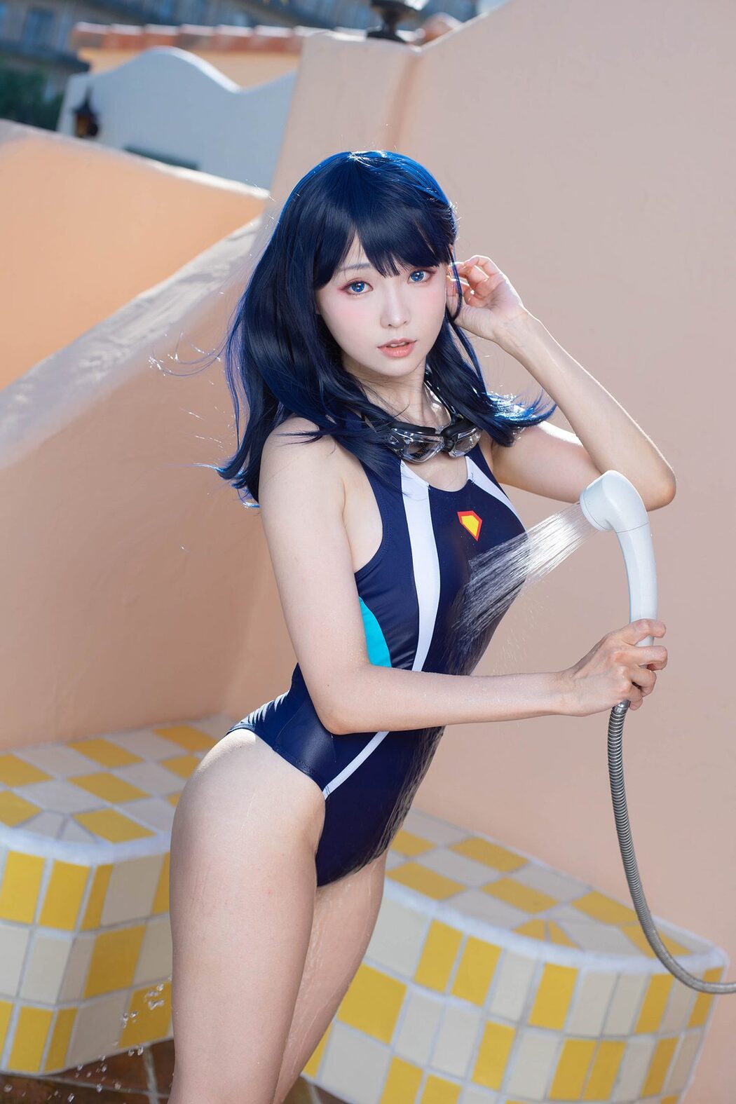 Coser@Ely_eee ElyEE子 – 六花 Swimsuit