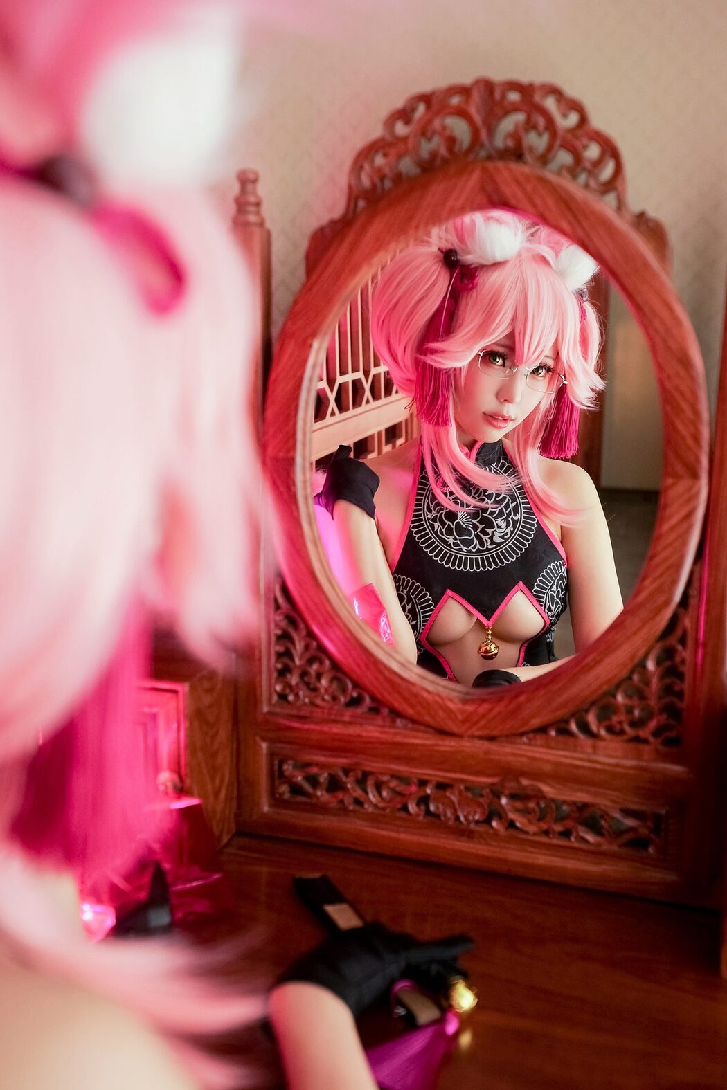 Coser@Ely_eee ElyEE子 – 玉藻前旗袍