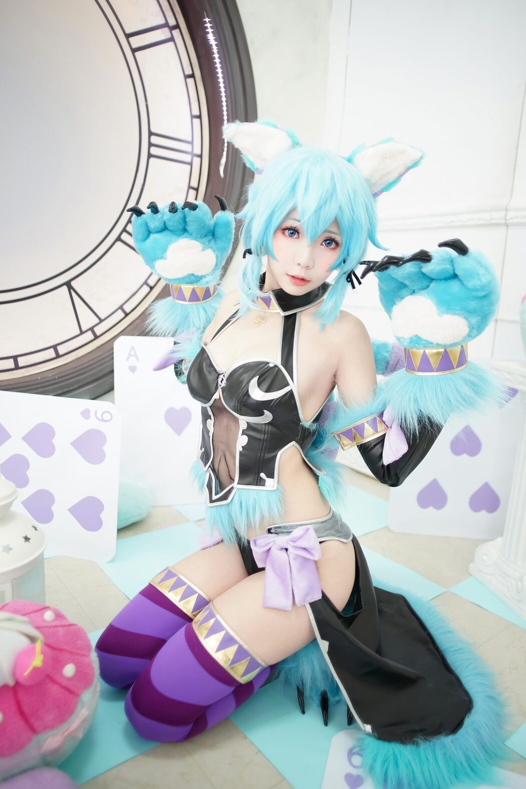 Coser@Ely_eee ElyEE子 – 诗乃扑克猫