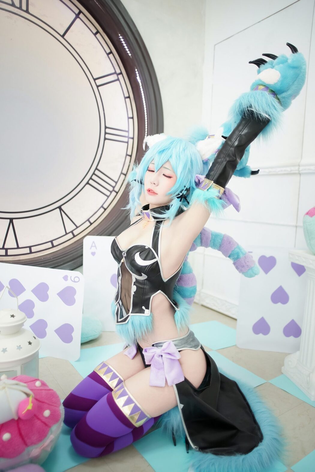 Coser@Ely_eee ElyEE子 – 诗乃扑克猫