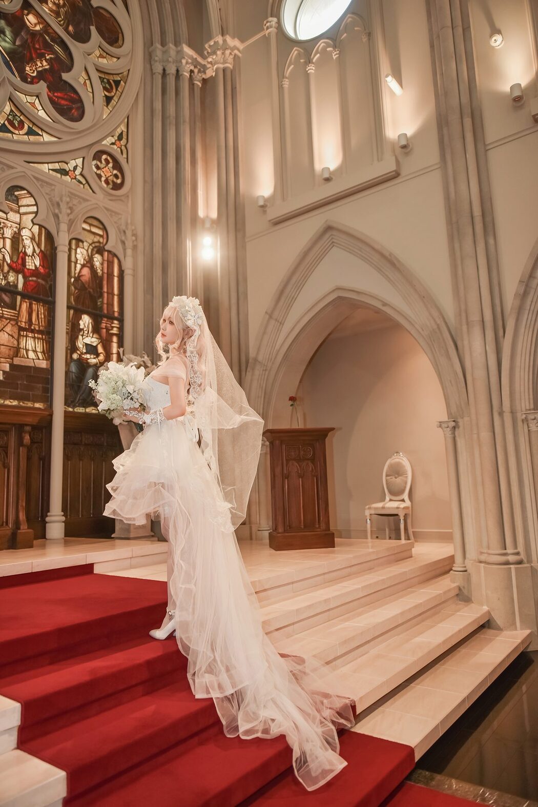 Coser@Ely_eee ElyEE子 – Bride And Lingerie