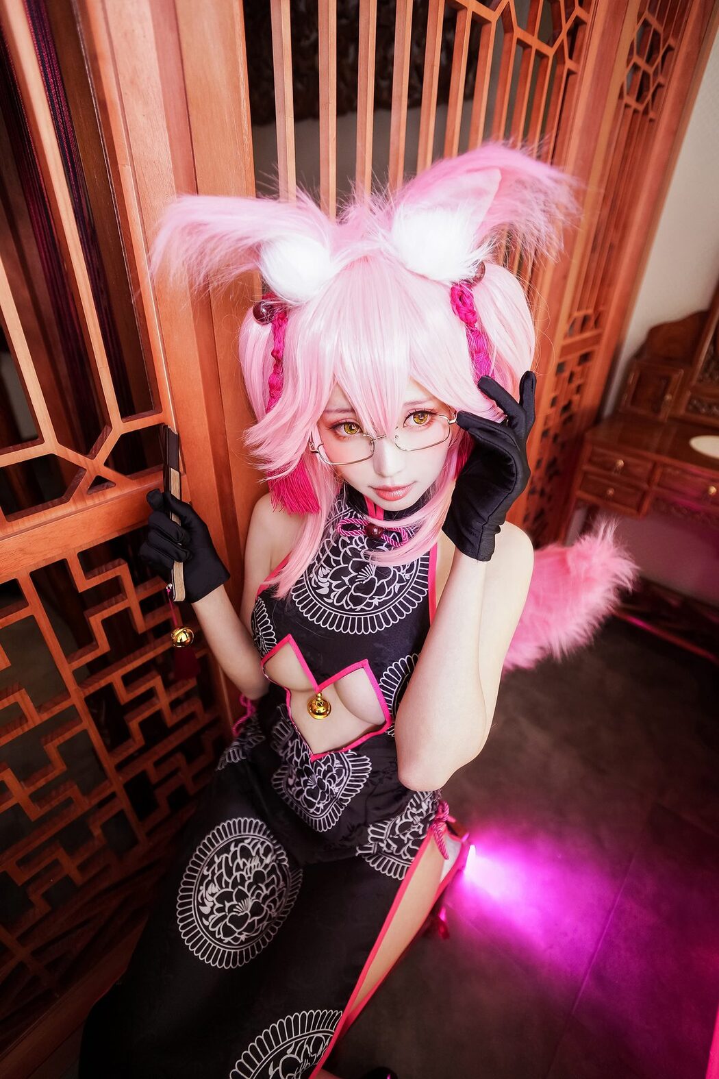 Coser@Ely_eee ElyEE子 – 玉藻前旗袍