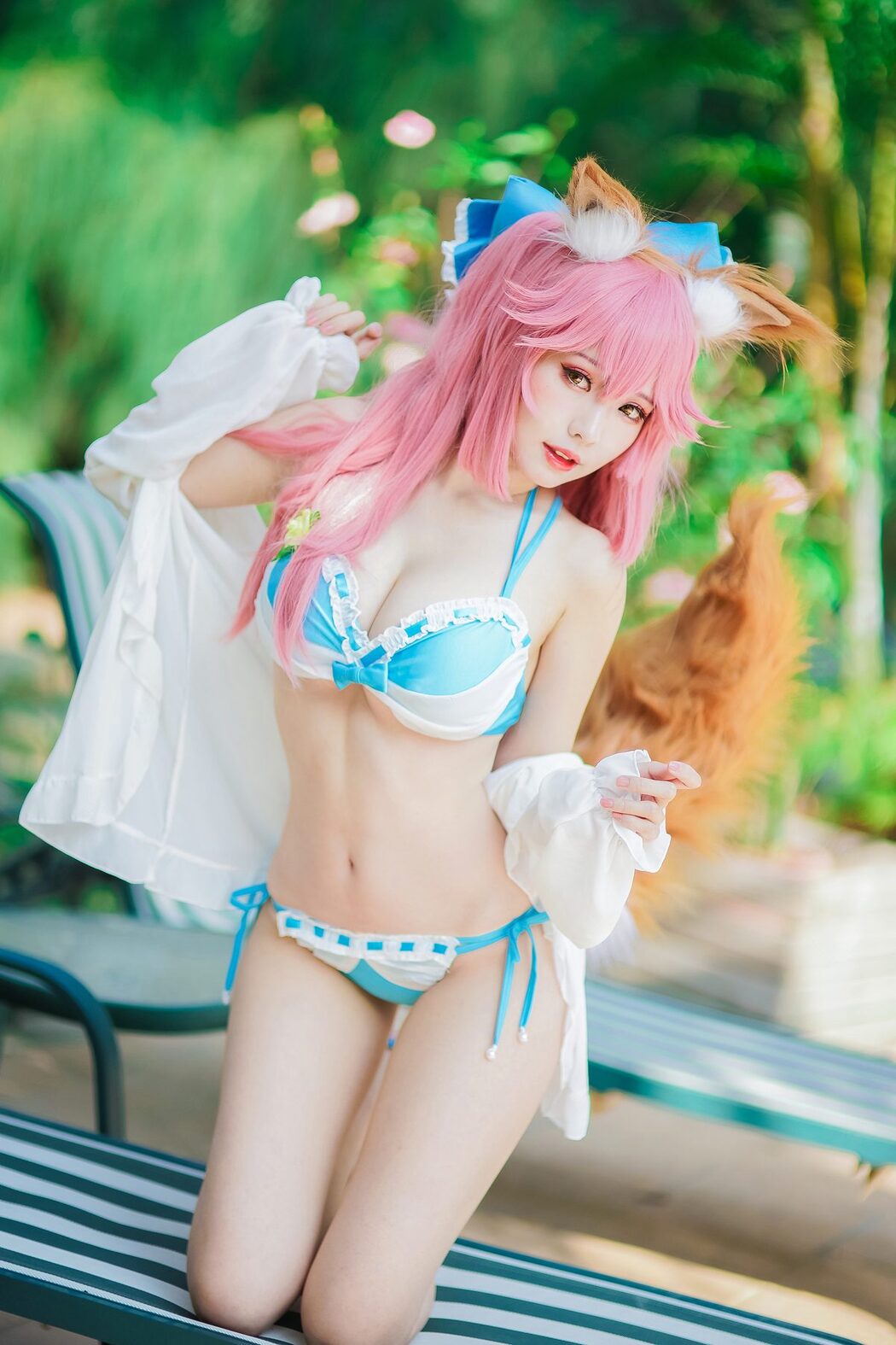 Coser@Ely_eee ElyEE子 – 玉藻前泳池